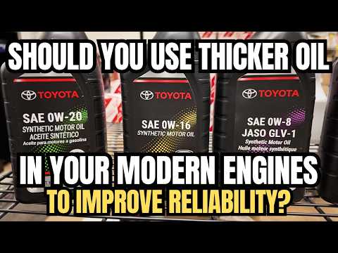 Should You Thicker Oil In Your Modern Engine To Improve Reliability?
