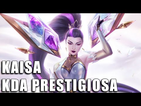 Kaisa K/DA All Out Edição de Prestigio - League of Legends (Completo)