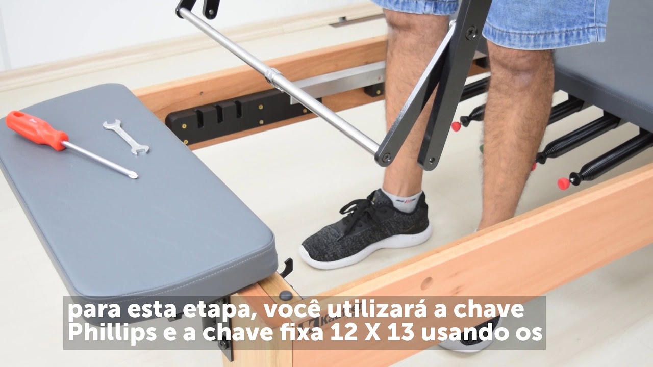 Tutorial de Montagem do Reformer da Kauffer Pilates / Tutorial of Kauffer Pilates Reformer Assembly