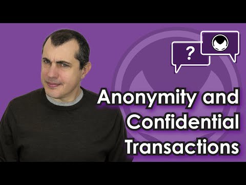 Bitcoin Q&A: Anonymity and Confidential Transactions Video