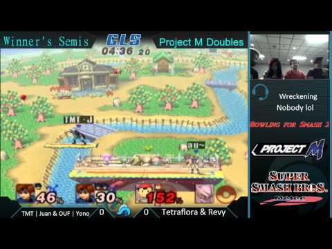 Bowling for Smash II Project M Doubles WS - Yono & Juan vs. Tetraflora & Revy