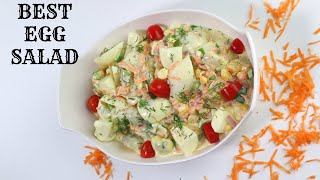 Best Egg Salad #healthyrecipestasty #easyrecipe #eggsalad