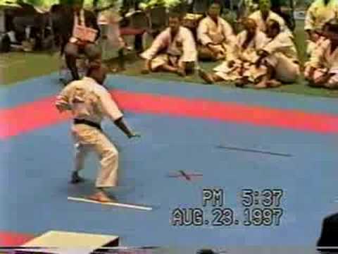 THE 1997 WORLD KARATE CHAMPIONSHIPS