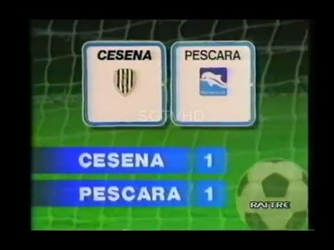 CESENA-PESCARA 1-1 SERIE B 1°GIORNATA 1993-94 DA A TUTTA B