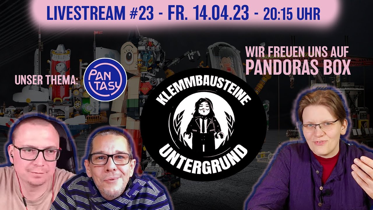 Live  Der Klemmbausteine Untergrund Nr 24 - Was kann Pantasy mit @pandoras-box