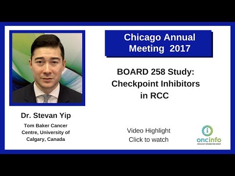 BOARD 258 Study: Checkpoint Inhibitors in MRCC