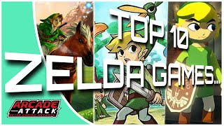 Top 10 Legend of Zelda Games Ranked