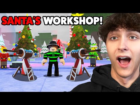 SANTA'S WORKSHOP UPDATE In 99 Nights In The Forest!