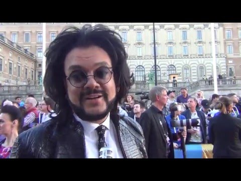 ESCKAZ in Stockholm: Филипп Киркоров и Сергей Лазарев на красной дорожке