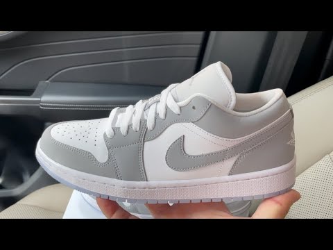 Air Jordan 1 Low White Wolf Grey Womens shoes | Shoe Game Viá»t - Dá»ch vá»¥ order uy tÃ­n nháº¥t 