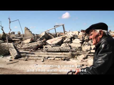 La ville inondée d'Epecuén et son dernier habitant