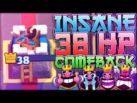 UNREAL COMEBACK! Best Graveyard & Golem Decks (Stream Highlights #16) — Clash Royale