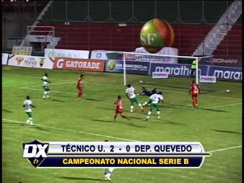 TECNICO UNIVERSITARIO 2 - 0 DEP. QUEVEDO