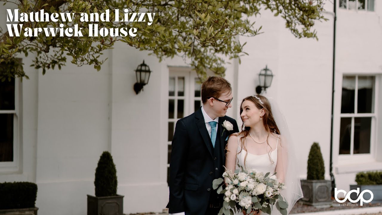 Warwick House wedding photography and film