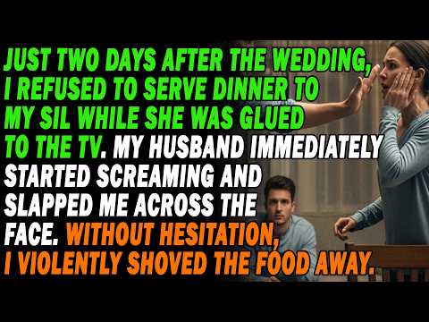 Day 2 Of Marriage👰‍♀️I Didn't Serve My Brother-in-law Dinner By The TV📺Husband Yelled🤬& Slapped Me..