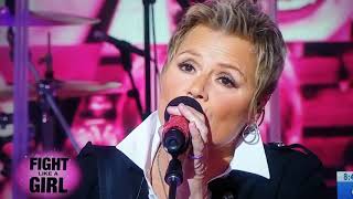Anita Cochran performs her hit song #fightlikeagirl on Good Morning America