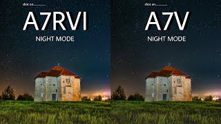 Sony A7RVI VS Sony A7V | NIGHT MODE | Camera Test 