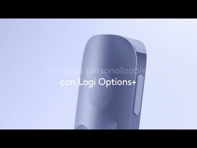 Mando a Distancia Logitech Spotlight 2 Grafito Bluetooth USB-C video