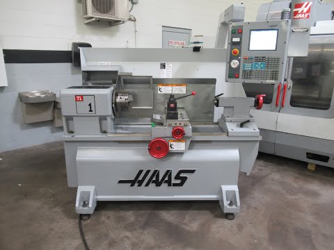 Haas TL-1 CNC Toolroom Lathe w/ Quick Change Tool Post, Tailstock, 8" 3-Jaw Chuck. Low Hours!