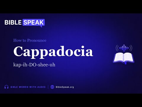 How to Pronounce Cappadocia video thumbnail