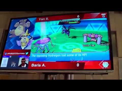 Pokemon Nationals Germany VGC 2015 Masters: Baris Akcos (Billa) vs Yan S. (Sogeking) Round 3 #2