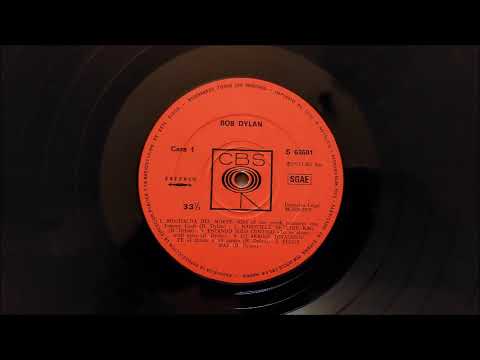 Bob Dylan: Nashville Skyline (full vinyl album; 1972 Spanish Reissue)