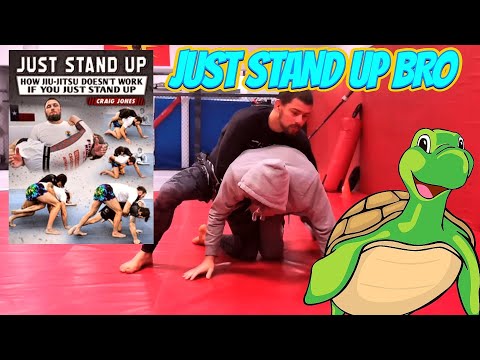 Just Stand Up By: Craig Jones | Drilling B-Team Techniques | BJJ Wrestling Pins