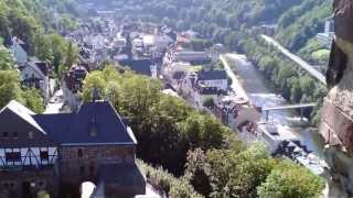 preview picture of video 'Altena Burg Altena mit Baustelle Erlebnis-Aufzug 28.09.2013'