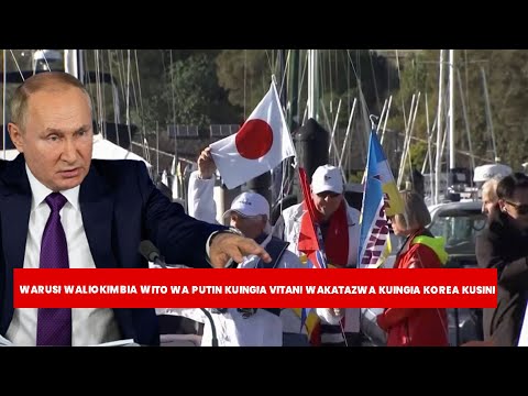 Warusi Waliokimbia Wito Wa PUTIN Kuingia Vitani Wakatazwa Kuingia KOREA KUSINI