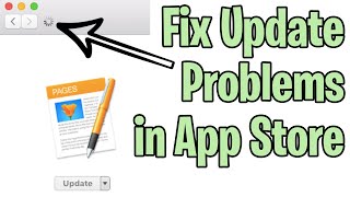 Fix Apple App Store Upgrade Problem - Spinning Wheel when updating Pages, Numbers, Keynote, FCPX etc