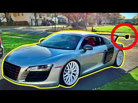 AUDI WANTS $11,870 TO FIX MY R8 SO I DID IT FOR $200