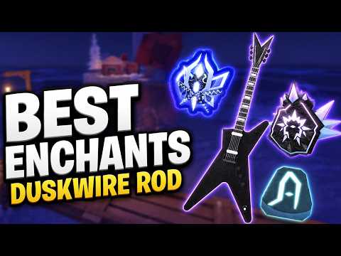 BEST ENCHANT for DUSKWIRE in FISCH Roblox