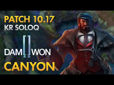 Damwon Gaming Canyon - Jungle: Graves vs Nidalee - KDA 20/2/2