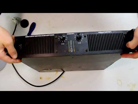 Giving a Lab Gruppen 2002 amplifier a new lease on life