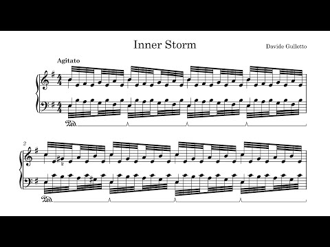 Inner Storm (Sheet Music) - Davide Gullotto