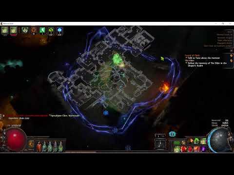POE 3.20 TRICKSTER TOXIC RAIN MappingT16