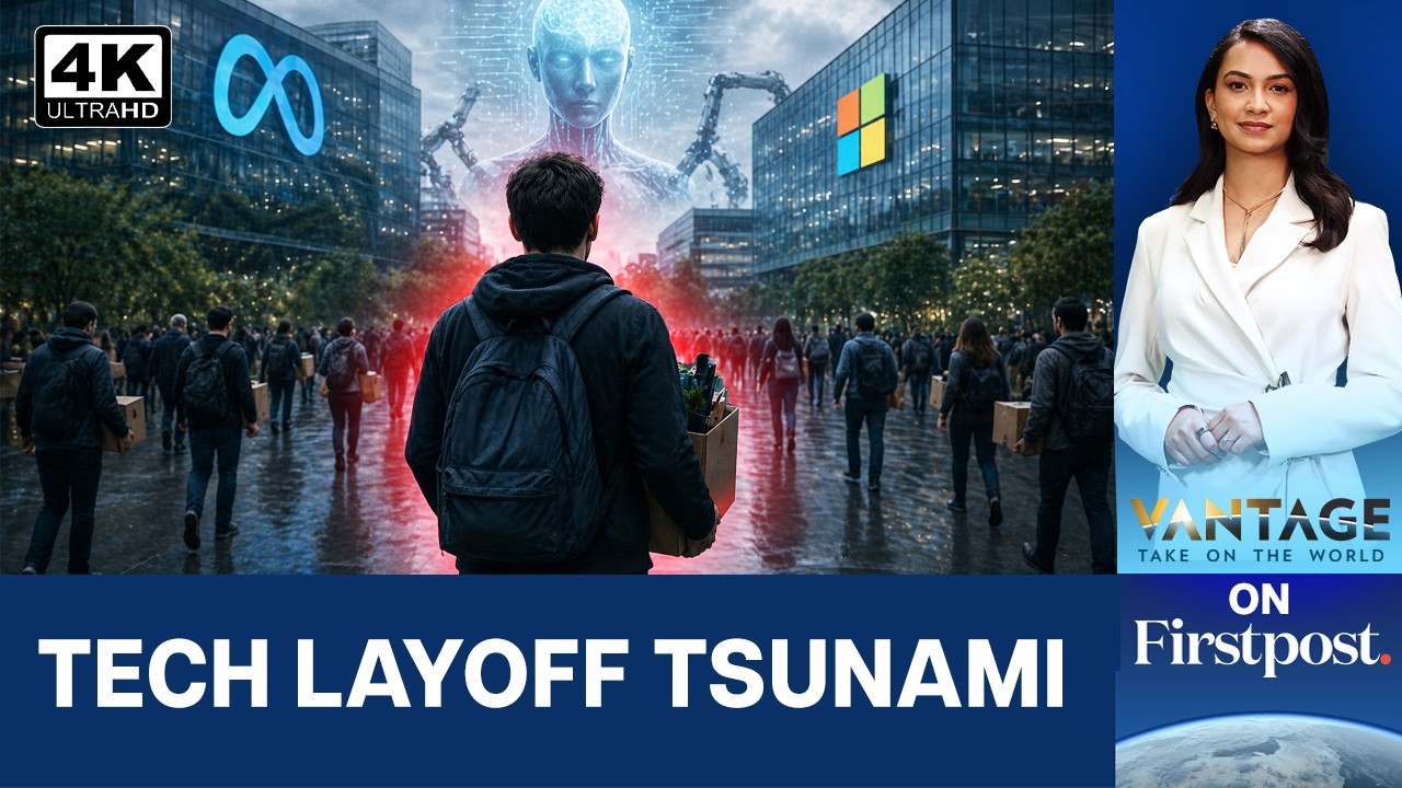 Meta Layoffs to Impact 8,000 Jobs as Big Tech Pours Billions Into AI | Vantage on Firstpost | 4K
