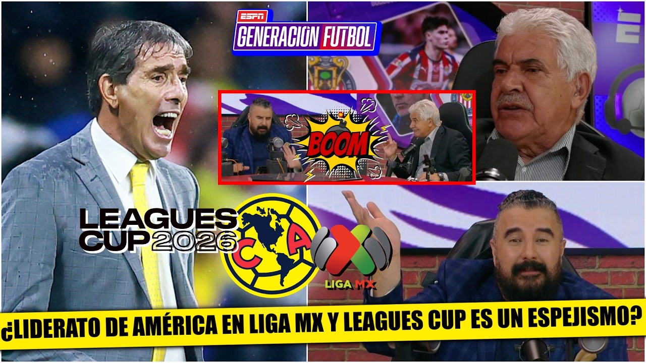 AMÉRICA VA BIEN, es líder de LIGA MX y LEAGUES CUP. Ha ganado a puros MUERTOS: Tuca | Generación F