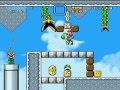 SMW Custom Level Puzzle Over Cloud