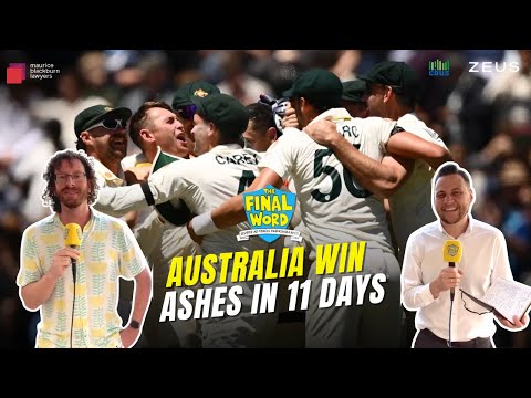 England&#39;s crash-bang era is over, Australia win Ashes in 11 days | TFW Daily