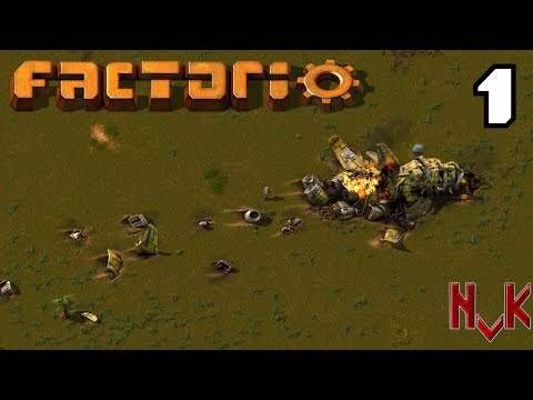 Crash Landing - Factorio LongPlay Episode 1