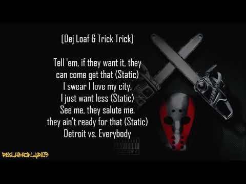 Eminem, Royce da 5'9", Big Sean, Danny Brown, Dej Loaf & Trick-Trick - Detroit vs Everybody (Lyrics)