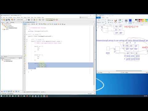 Java Tutorial 38 Three Dimensional Arrays