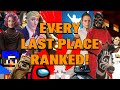 Ranking Everything I Ranked Last Place