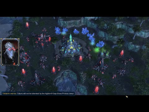 StarCraft II: Project Chistar Campaign Chapter 1 Mission 2 - Red Skies