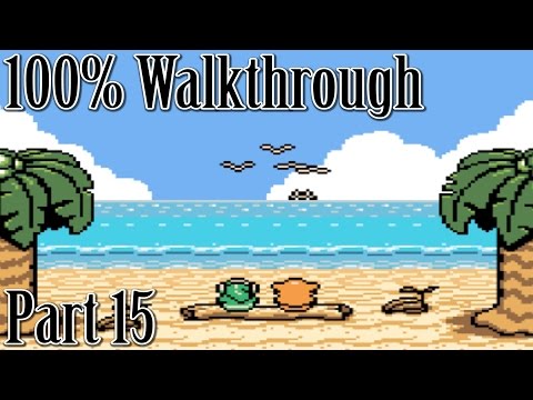 Zelda Link's Awakening 100% Walkthrough - Part 15/34 - Angler's Tunnel Part 2 (Commentary)