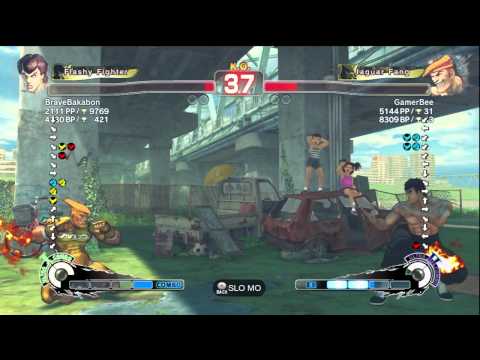 SSF4 AE GamerBee (Adon) Vs BraveBakabon (Fei Long)