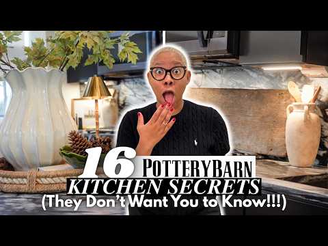 16 geheime Küchendekorationstricks von Pottery Barn, die teuer aussehen!!!