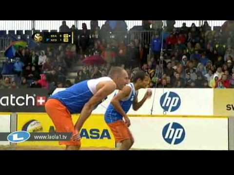 Nummerdor-Schuil NED [8] Cunha-Ricardo BRA [2] Main Draw Final Hague HP Beach Open 2011 Men