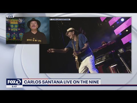 Carlos Santana discusses his upcoming album with Rob Thomas